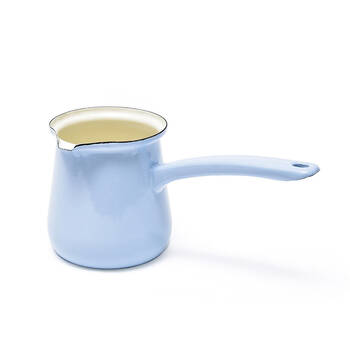 Coffee Culture Enamel 300ml Stovetop Turkish Coffee Pot - Sky