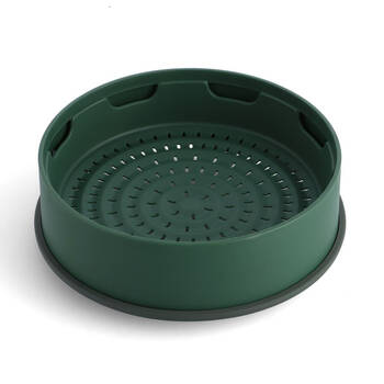 Greenpan 24cm Steamy Round Home Cooking Steaming Pan Green