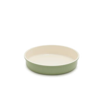 Greenpan Reserve Round Cakepan Ceramic Non-Stick Baking Pan Sage Green