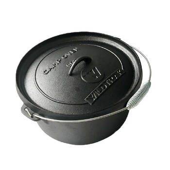 Cockatoo Portable Camping/Travel Camp Oven 9Qt 31x15.5cm Black