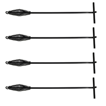 4PK Cockatoo Camp Oven Lid Lifter Outdoor Camping 43cm Black