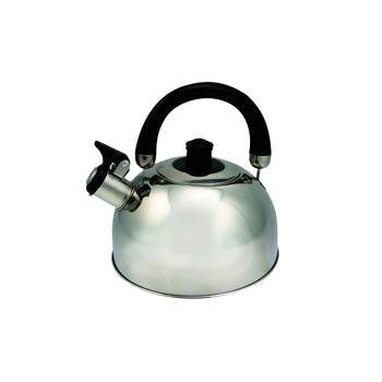 Cockatoo Camping 2L Stainless Steel Whistling Kettle - Silver