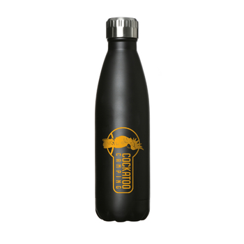 Cockatoo Camping 500ml Stainless Steel Drink Bottle - Black