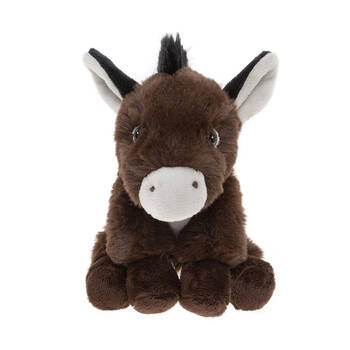 Charlie Bears Kids Plush Toy Donkey Cuddle Club Collection 0Y+ Brown