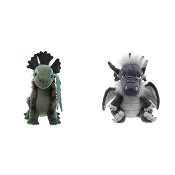 2pc Charlie Bears Cuddle Cub Nessie & Soot 15cm Baby/Infant Soft Plush Toy 0y+