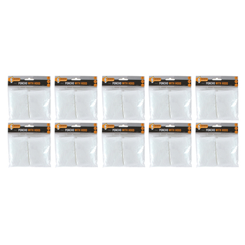 10PK 2pk Cockatoo Poncho With Hood Camping Hang Sell Ac Ca5001 Outdoor Camping