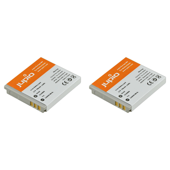 2PK Jupio Li-Ion 3.7V 750mAh Rechargeable Battery For Canon NB-4L Camera