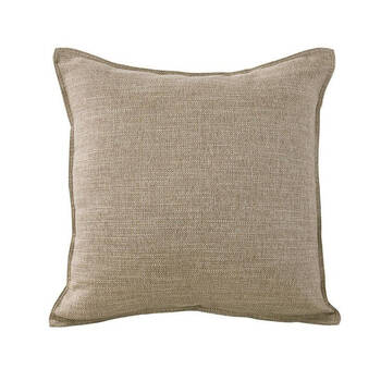 Jason Commercial Square Linen Look Bed Cushion 44x44cm - Sand
