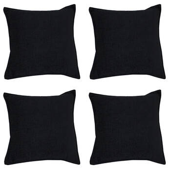 4PK Jason Commercial Parker Cushion Filled 44x44cm Ink Blue/Black