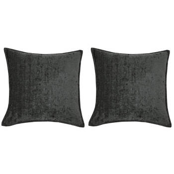 2PK Jason Commercial Parker Cushion Filled 44x44cm Charcoal