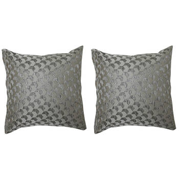 2PK Jason Commercial Regency Cushion Filled 45x45cm Champagne