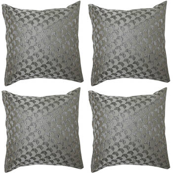 4PK Jason Commercial Regency Cushion Filled 45x45cm Champagne