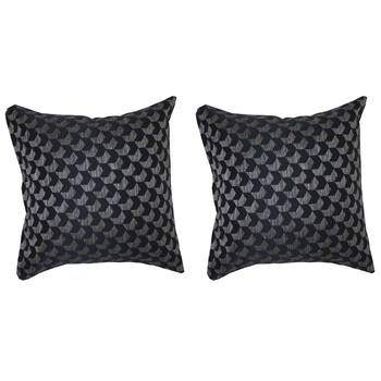 2PK Jason Commercial Regency Cushion Filled 45x45cm Ink Blue