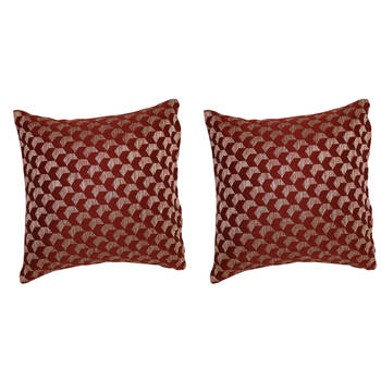 2PK Jason Commercial Regency Cushion Filled 45x45cm Russet