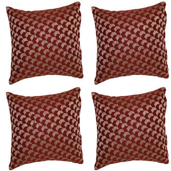 4PK Jason Commercial Regency Cushion Filled 45x45cm Russet