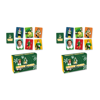 2PK Aquarius Memory Master Card Game Elf Edition Kids Play 6y+