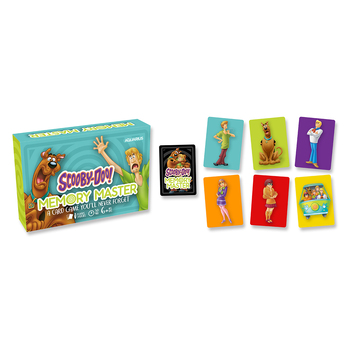 Aquarius Scooby Doo Memory Master Card Game 4-Players 6y+