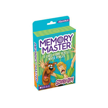 Aquarius Scooby Doo! Memory Master Card Game 17x12cm 6y+