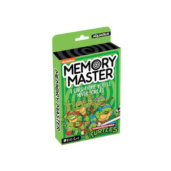 Aquarius TMNT Memory Master Memory Card Game 17x12cm - Green 6y+
