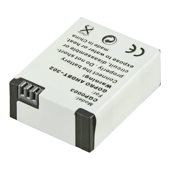 Jupio Li-Ion 3.7V 1200mAh Battery For GoPro Hero 3+ AHDBT-302 Camera