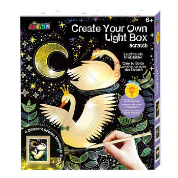 Avenir Scratch Swan Kids/Children Art/Craft Activity 6y+