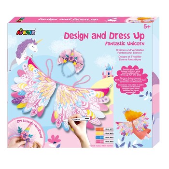 Avenir Design & Dress Up Fantastic Unicorn Kids Activity 5y+