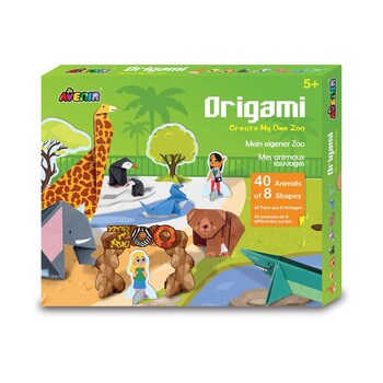 Avenir Origami Kit Create My Own Zoo Play Kids Toy 5y+