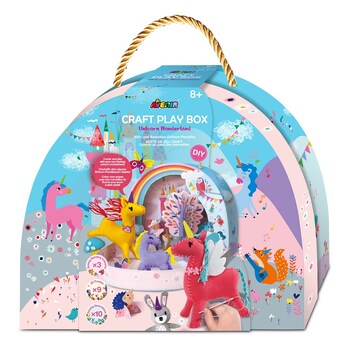 Avenir Craft Play Box Unicorn Wonderland Kids Art Activity 8y+