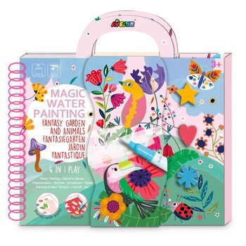 Avenir Magic Water Painting Fantasy Garden Kids Art Activity 3y+