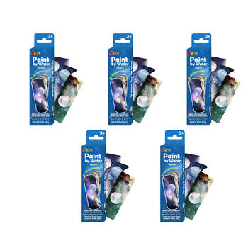 5PK Avenir Paint by Water Bookmarks Art & Craft Toys 6x18.5cm - Space 3y+