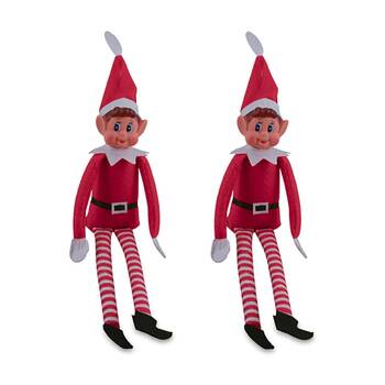 2PK Elfie Elf Novelty Figurine/Figure Decorative Statue