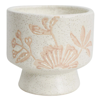 LVD Ceramic 9cm Scented Tealight Candle Summer - White