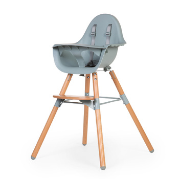 Childhome Evolu 2 Baby High Chair w/ Foot Rest 6m-6y - Mint
