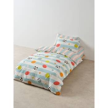 Linen House Kids Have A Ball Quilt Cover & Pillowcase Set Cotton