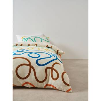 Linen House Kids Squiggle Quilt Cover Set Colourful Abstract Bedding