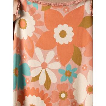 Linen House Kids Flower Garden Blanket 120x140cm Soft Knitted Cotton