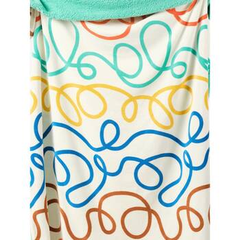 Linen House Kids Squiggle Blanket 180x220cm Colourful Sherpa Fleece