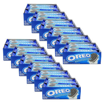 12x 12pc Oreo Original Cream W/ Three Biscuit In Each Pack 29.4g Per-Bar