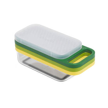 Joseph Joseph 3-In-1 Multi-Grate/Zest & Store Kitchen Tool Set Green/Yellow