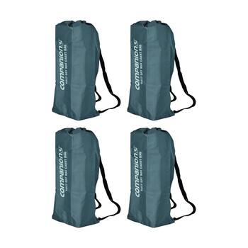4PK Companion Dust Off Mat Carry Bag Heavy Duty 210D Ripstop Dual Straps