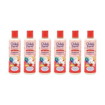 6PK Childs Farm Conditioner Sensitive Skin Strawberry Mint 250ml