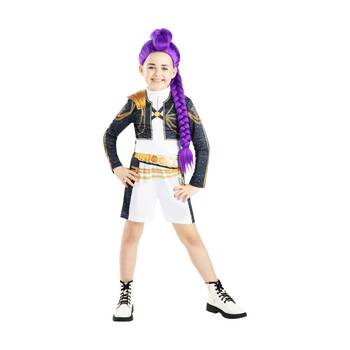 Rubies K-Pop Demon Hunters Rumi Gold Costume Child Female Dress Up
