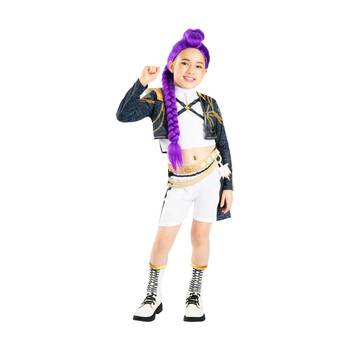 Rubies K-Pop Demon Hunters Rumi Gold Deluxe Costume Child Dress Up