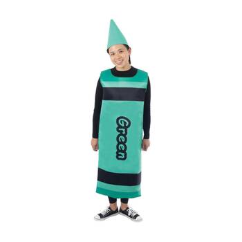 Rubies Crayon Adult Tabard Dress Up Party Costume One Size Unisex Green