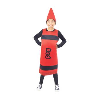 Rubies Crayon Child Tabard Dress Up Party Costume One Size Unisex Red