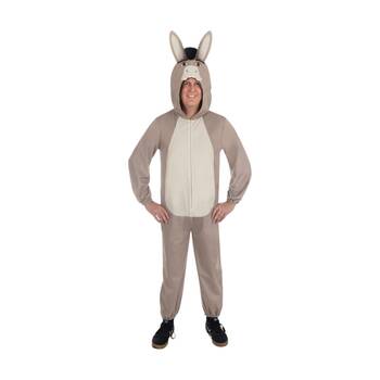 Rubies Shrek Donkey Onesie Costume Adult Male Outfit Party Wear