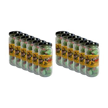 12PK Melbourne Rock Candy Tradition Hard Boiled Sweets Lollies Watermelon