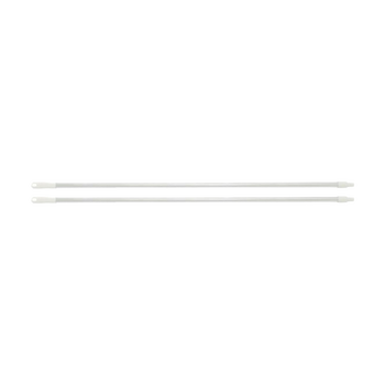 2PK Edco Ergonomic Grip Aluminium Commercial Grade Handle White 1.5mx25mm