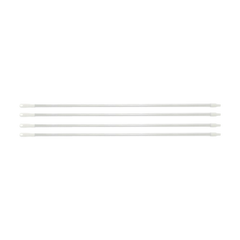 4PK Edco Ergonomic Grip Aluminium Commercial Grade Handle White 1.5mx25mm