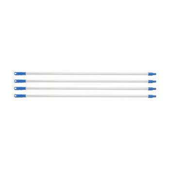4PK Edco Ergonomic Grip Enduro Aluminium Commercial Handle Blue 1.35m